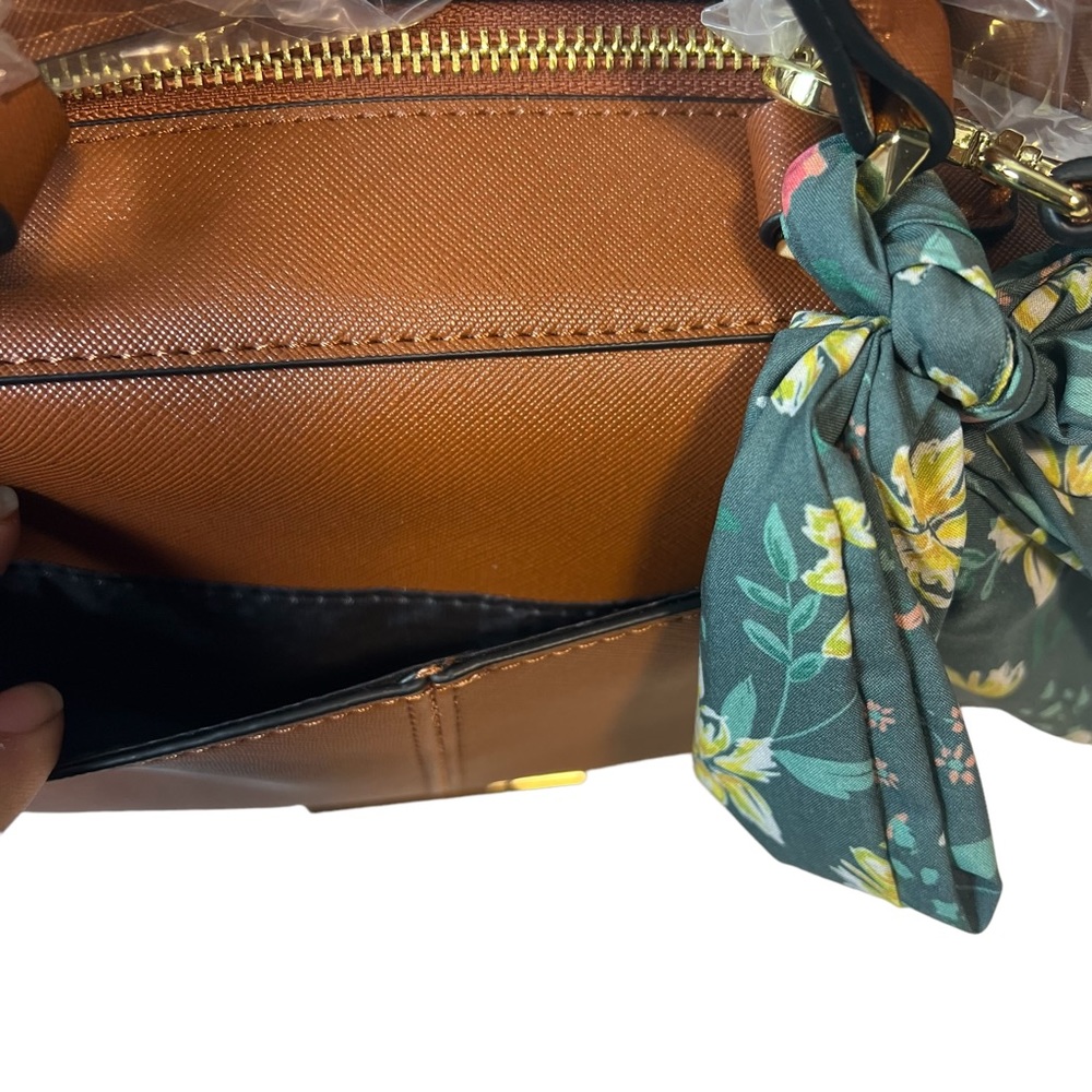 Steve Madden Cognac Breese Crossbody Purse - Picture 8 of 13